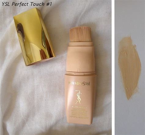 yves saint laurent no 1 foundation brush|ysl perfect touch foundation review.